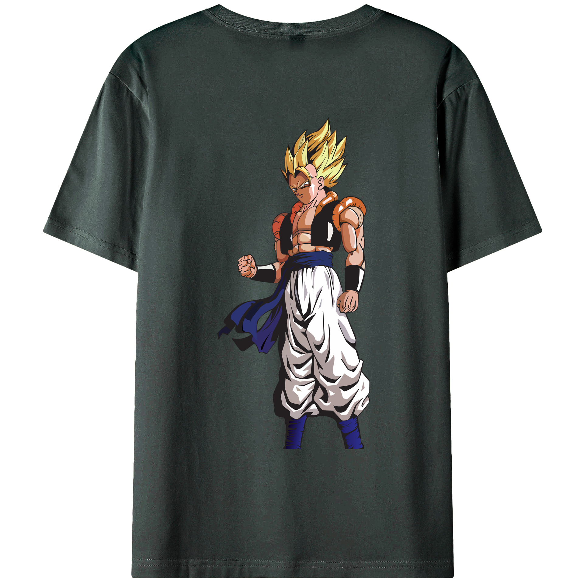 （画像用） ドラゴンボール DRAGON BALL 綿100％ メンズ半袖Tシャツ（バックプリント） 通気性